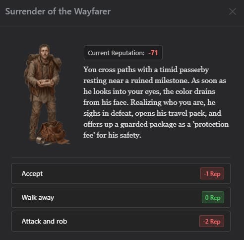 reputation event