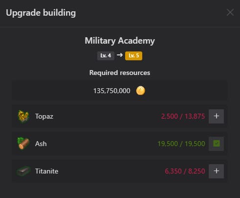 upgrade building
